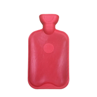 Bolsa de agua caliente de goma simple de primera calidad personalizada disponible